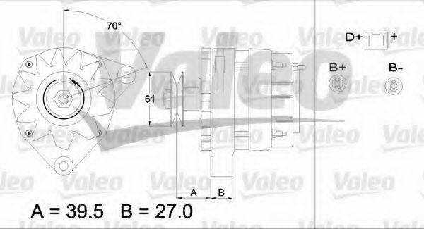 VALEO 433414 Генератор