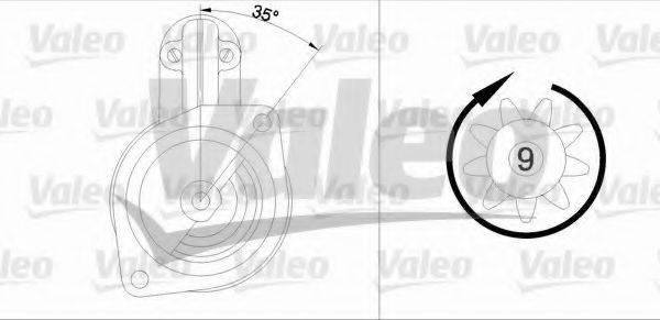 VALEO 436010 Стартер