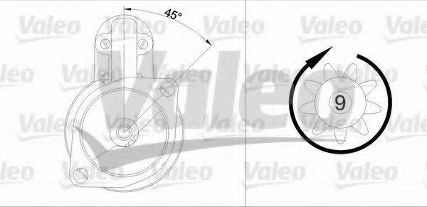 VALEO 436011 Стартер