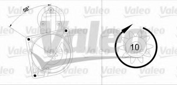 VALEO 436049 Стартер