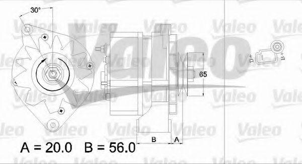 VALEO 436159 Генератор