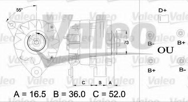 VALEO 436248 Генератор