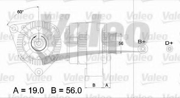 VALEO 436260 Генератор