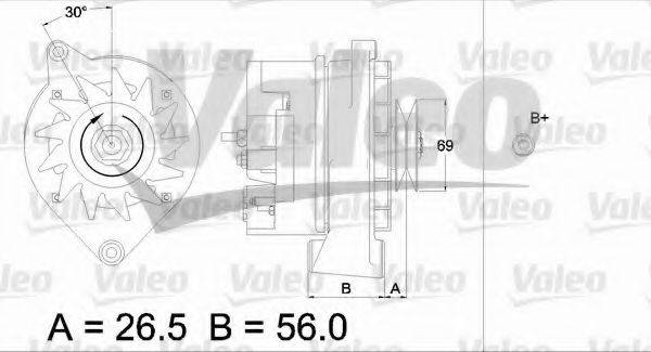 VALEO 436321 Генератор