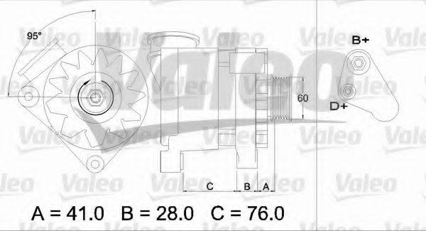 VALEO 436332 Генератор