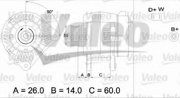 VALEO 436442 Генератор