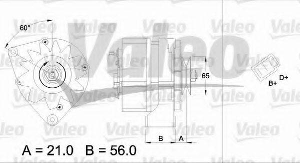 VALEO 436556 Генератор