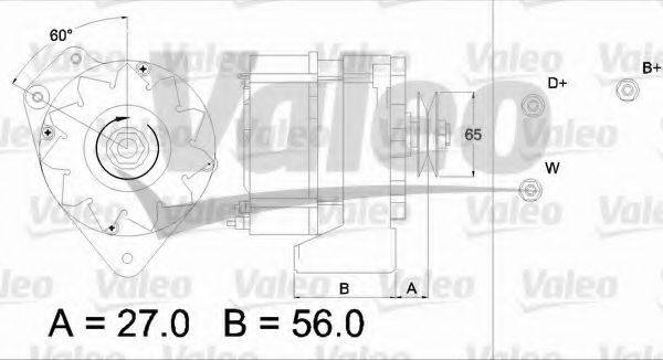 VALEO 436633 Генератор