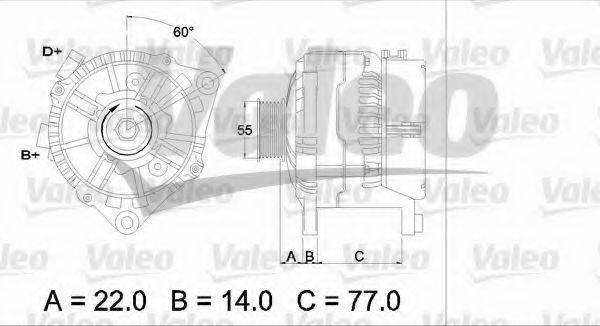 VALEO 436685 Генератор