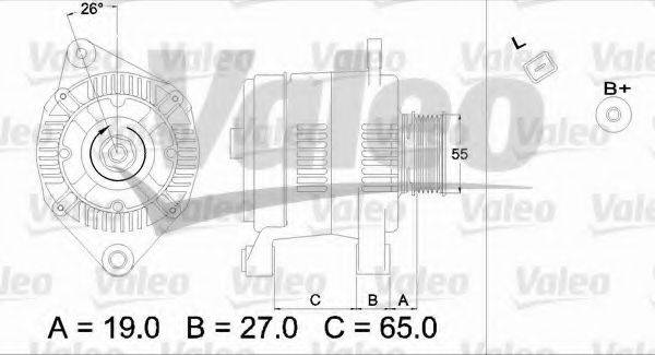 VALEO 436748 Генератор