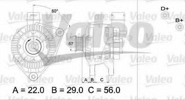 VALEO 436751 Генератор