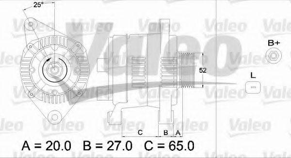 VALEO 437306 Генератор