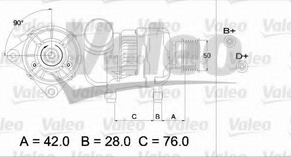 VALEO 437330 Генератор