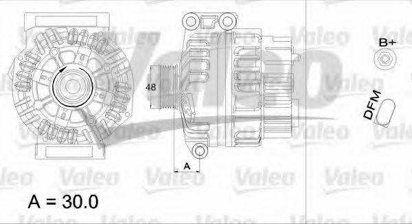 VALEO 437426 Генератор