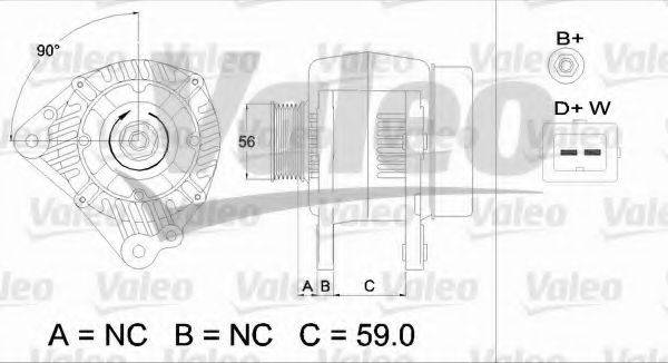 VALEO 437494 Генератор