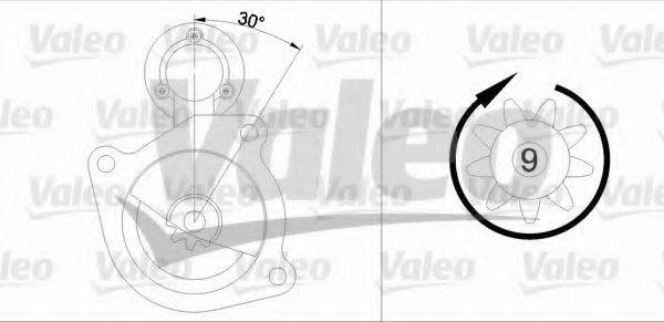 VALEO 455528 Стартер