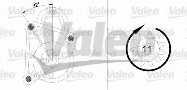 VALEO 455550 Стартер