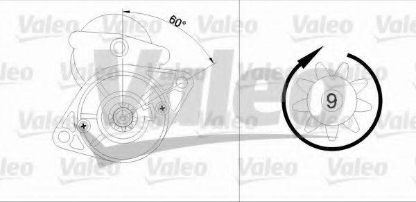 VALEO 455612 Стартер