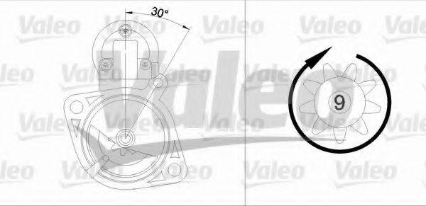 VALEO 455671 Стартер