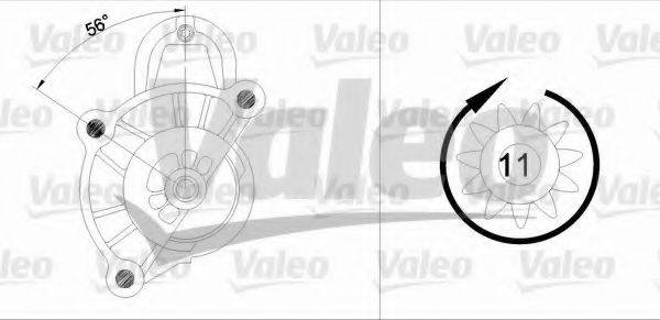 VALEO 455749 Стартер