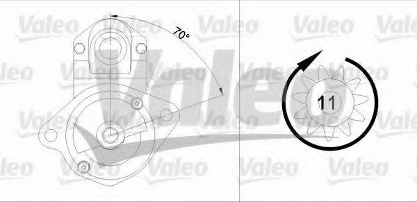 VALEO 455874 Стартер