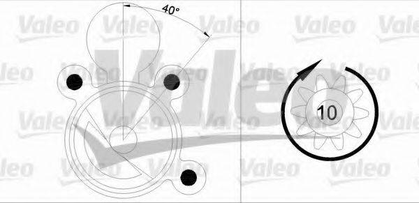 VALEO 455891 Стартер