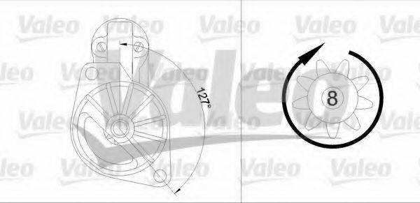 VALEO 455907 Стартер