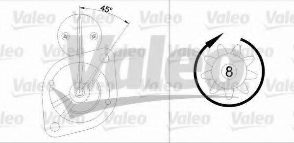 VALEO 455913 Стартер