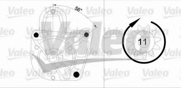 VALEO 455976 Стартер