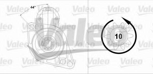 VALEO 458213 Стартер