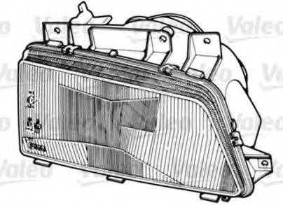 VALEO 061203 Розсіювач, основна фара