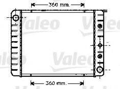 VALEO 734511 Радіатор, охолодження двигуна