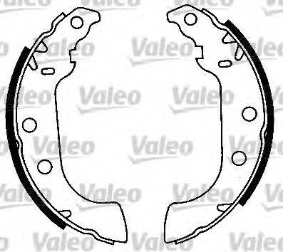 VALEO 562059 Комплект гальмівних колодок