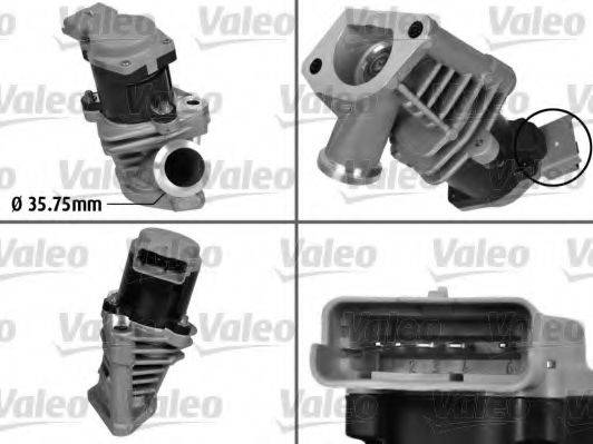 VALEO 700408 Клапан повернення ОГ