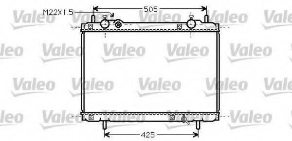 VALEO 731974 Радіатор, охолодження двигуна