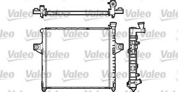 VALEO 732309 Радіатор, охолодження двигуна