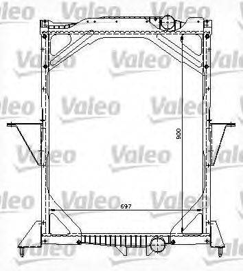 VALEO 734299 Радіатор, охолодження двигуна