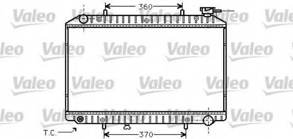 VALEO 734426 Радіатор, охолодження двигуна