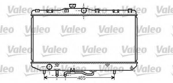 VALEO 734839 Радіатор, охолодження двигуна