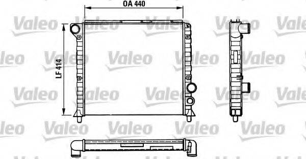 VALEO 811389 Радіатор, охолодження двигуна