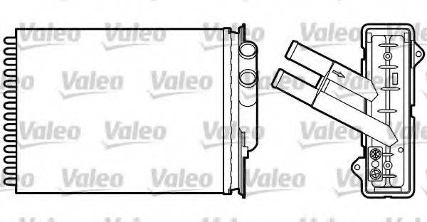 VALEO 812049 Теплообмінник, опалення салону