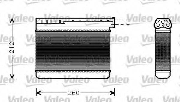 VALEO 812240 Теплообмінник, опалення салону