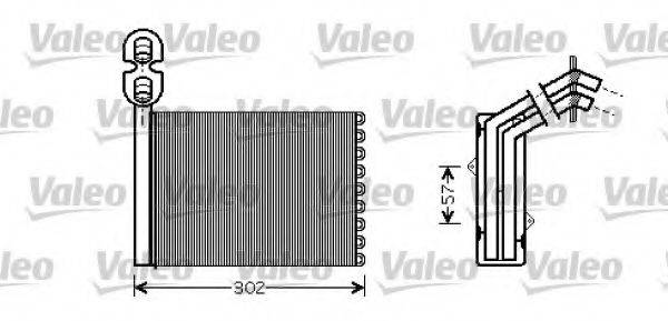 VALEO 812324 Теплообмінник, опалення салону