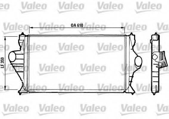 VALEO 816699 Інтеркулер