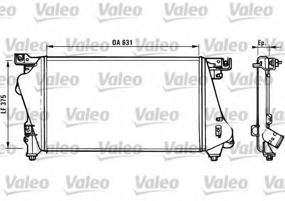 VALEO 816959 Інтеркулер