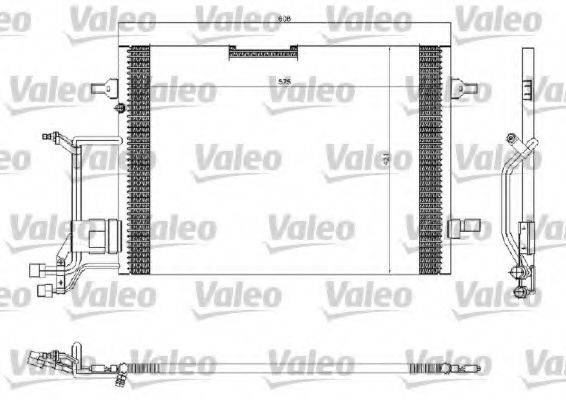 VALEO 816967 Конденсатор, кондиціонер