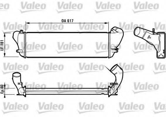 VALEO 816998 Інтеркулер