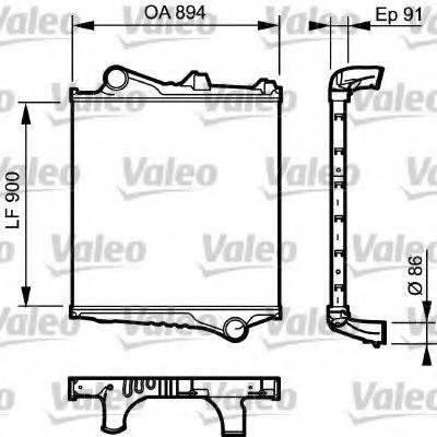 VALEO 817774 Інтеркулер