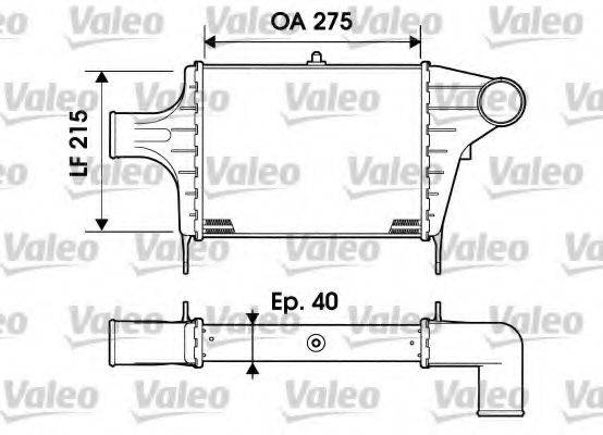 VALEO 817896 Інтеркулер