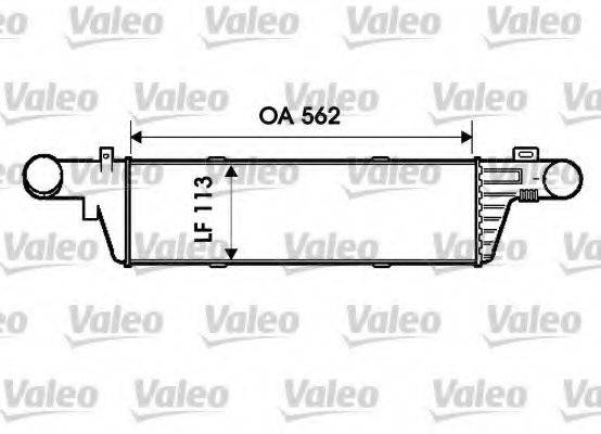 VALEO 817909 Інтеркулер